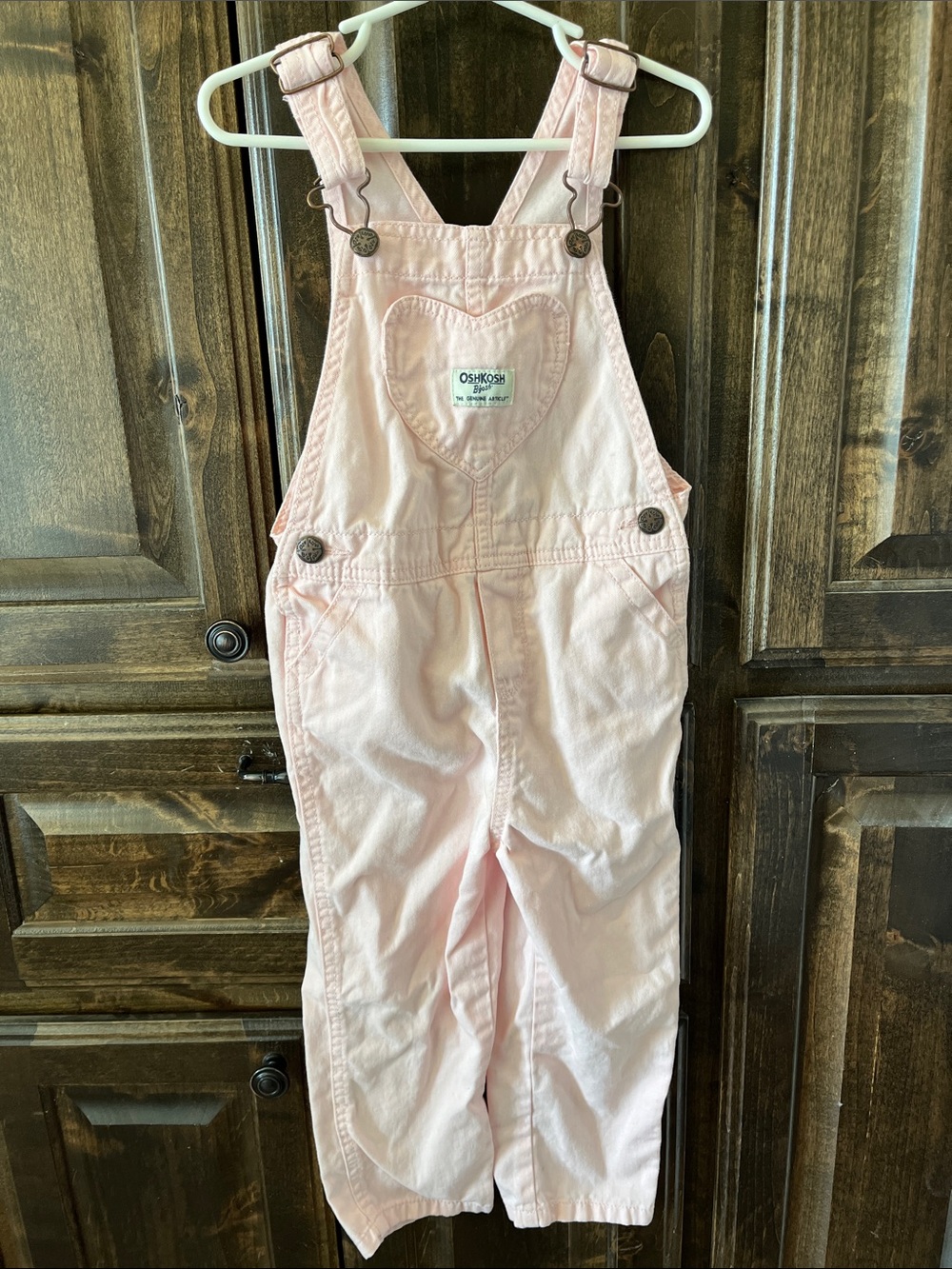 Pink Overalls 4T